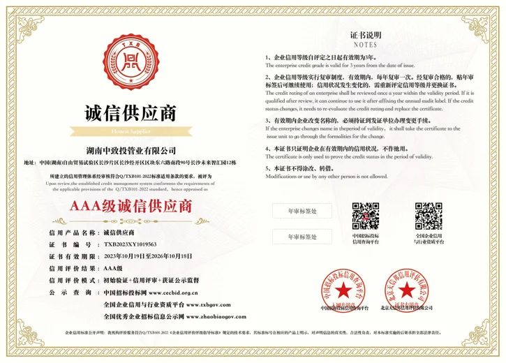 诚信供应商资料图片