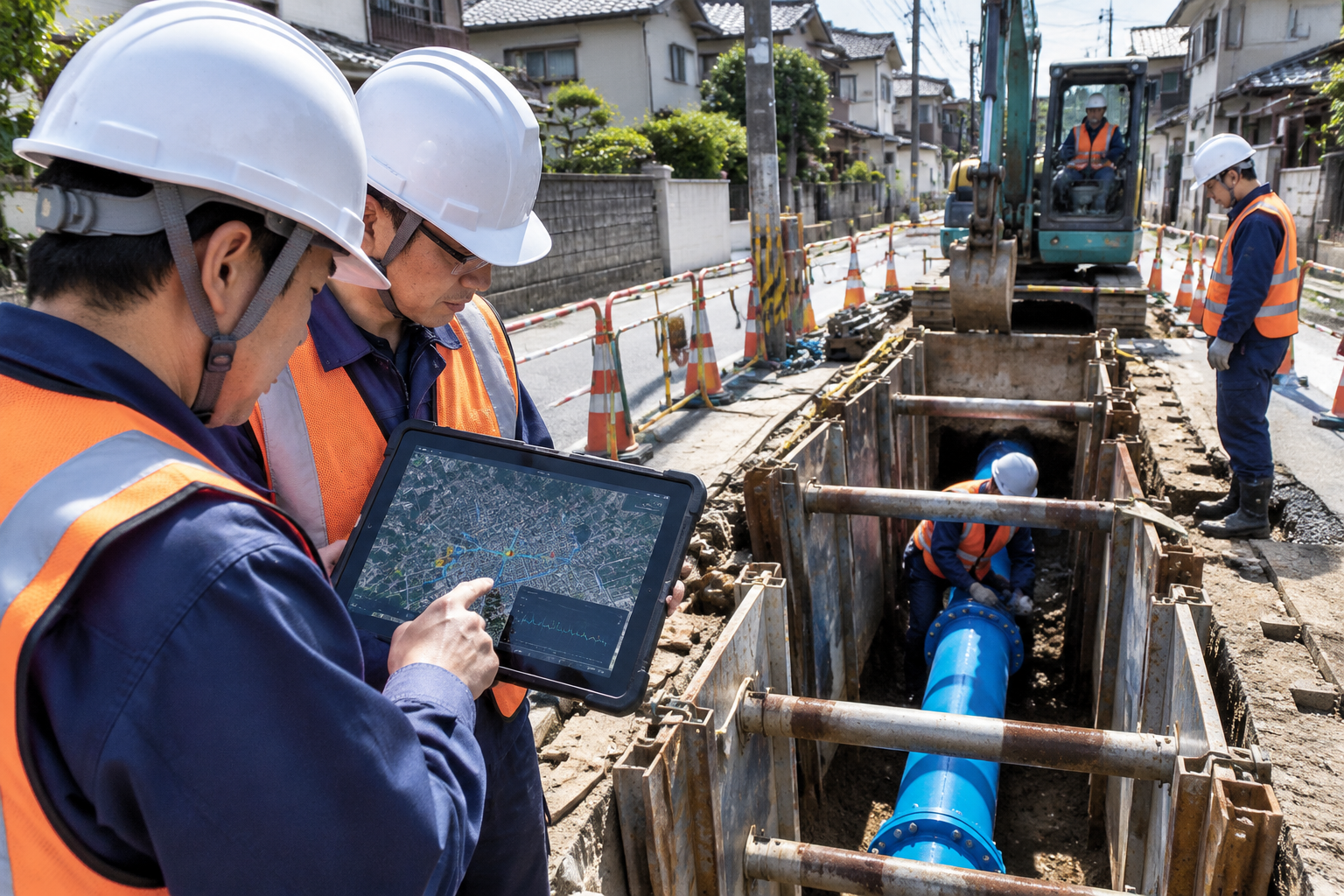 西班牙Mijas更新1400米供水管并增设42座污水检查井:管网改造为何要把供排水一起做工程配图